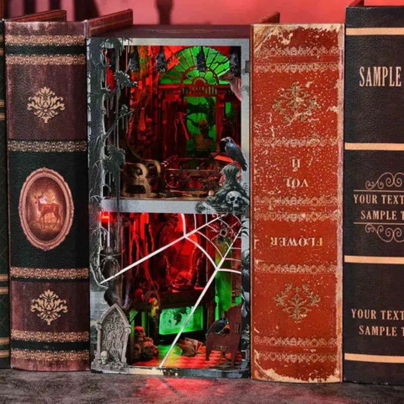 Haunted Mansion book nook kit – detail view 6