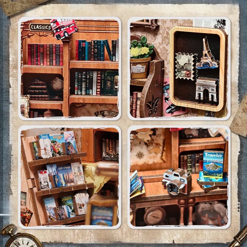 Journey Trace Bookshop | Book Nook-bouwpakket