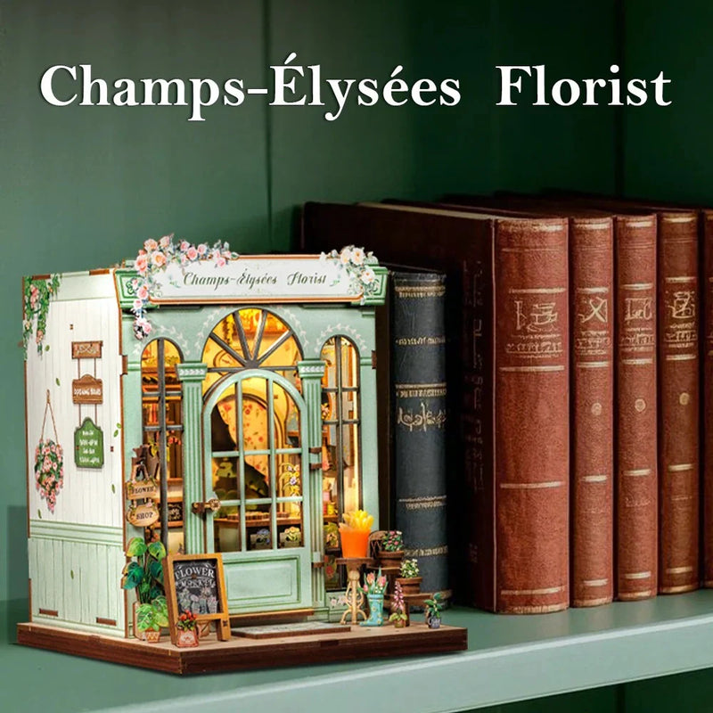 Champs-Élysées Florist | Book Nook-bouwpakket