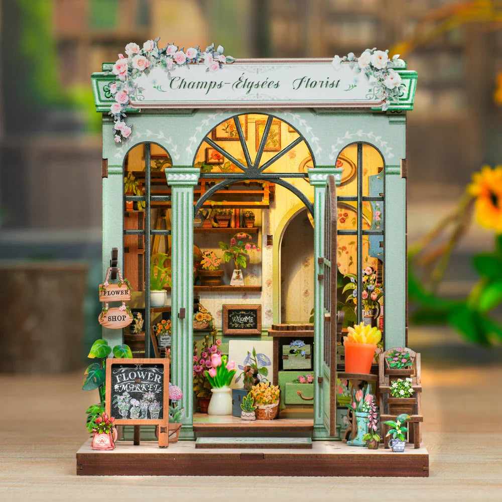 Champs-Élysées Florist | Book Nook-bouwpakket