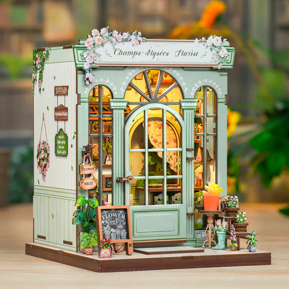 Champs-Élysées Florist | Book Nook-bouwpakket