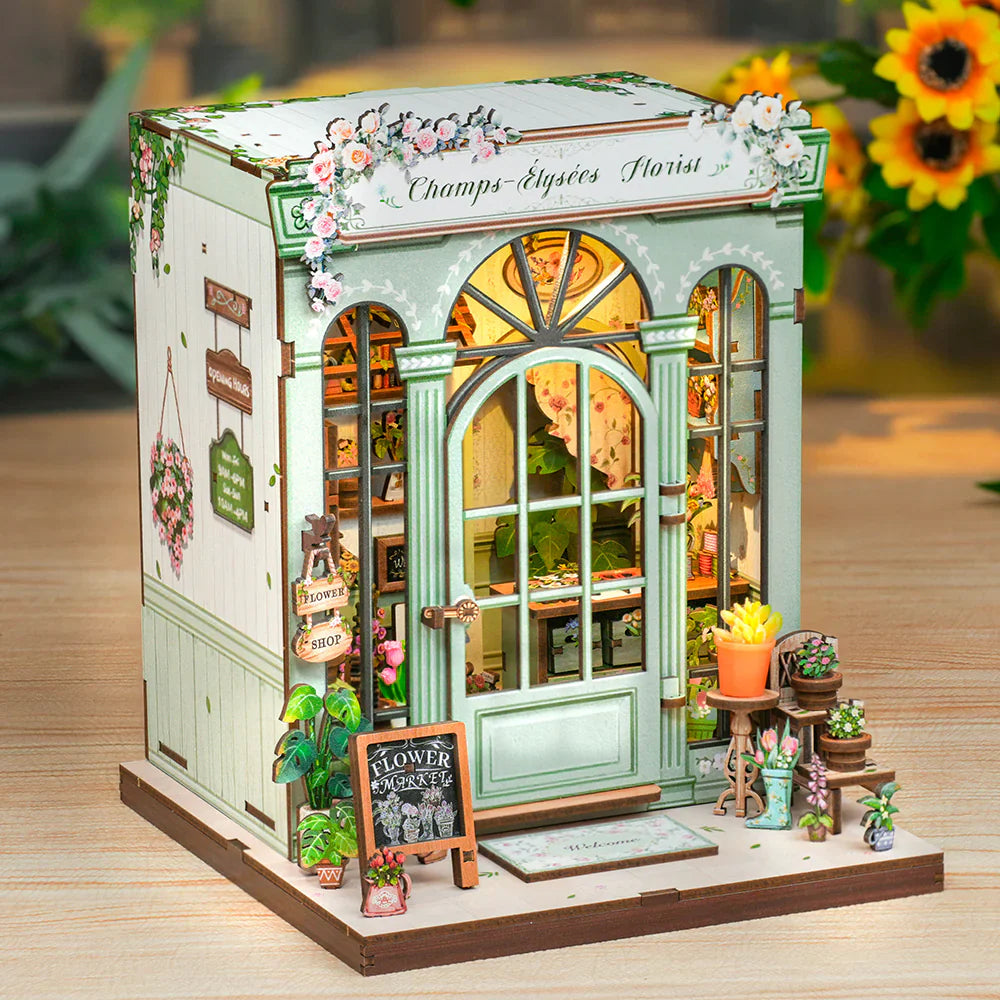 Champs-Élysées Florist | Book Nook-bouwpakket