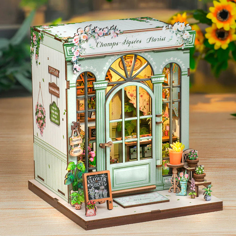 Champs-Élysées Florist | Book Nook-bouwpakket