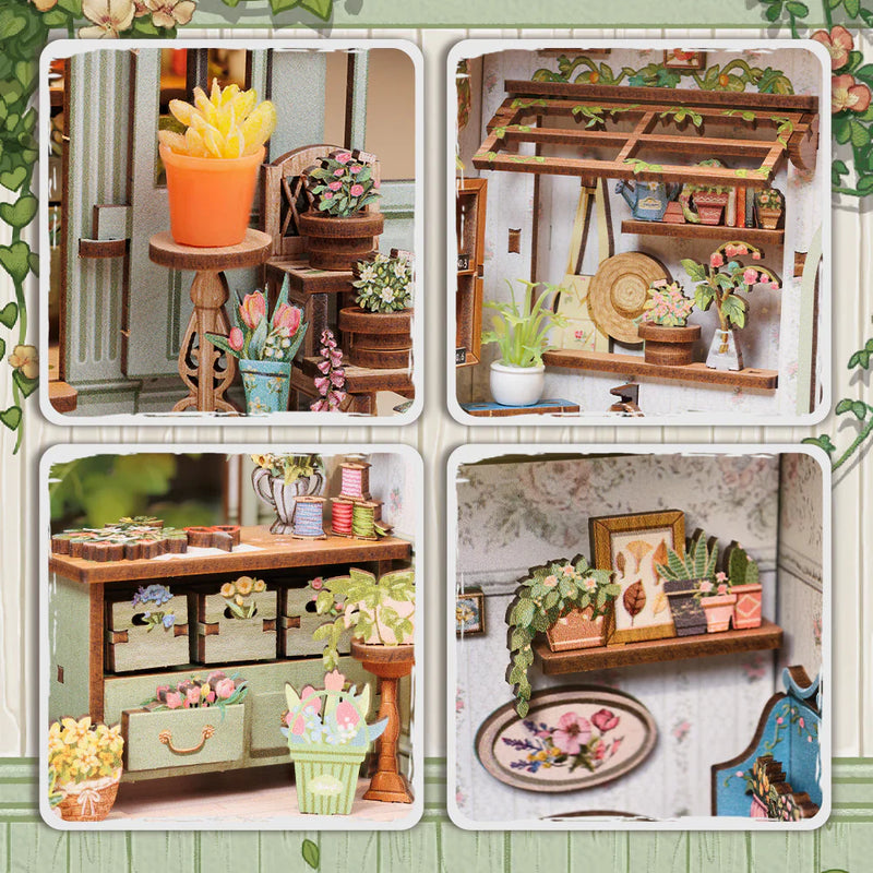 Champs-Élysées Florist | Book Nook-bouwpakket