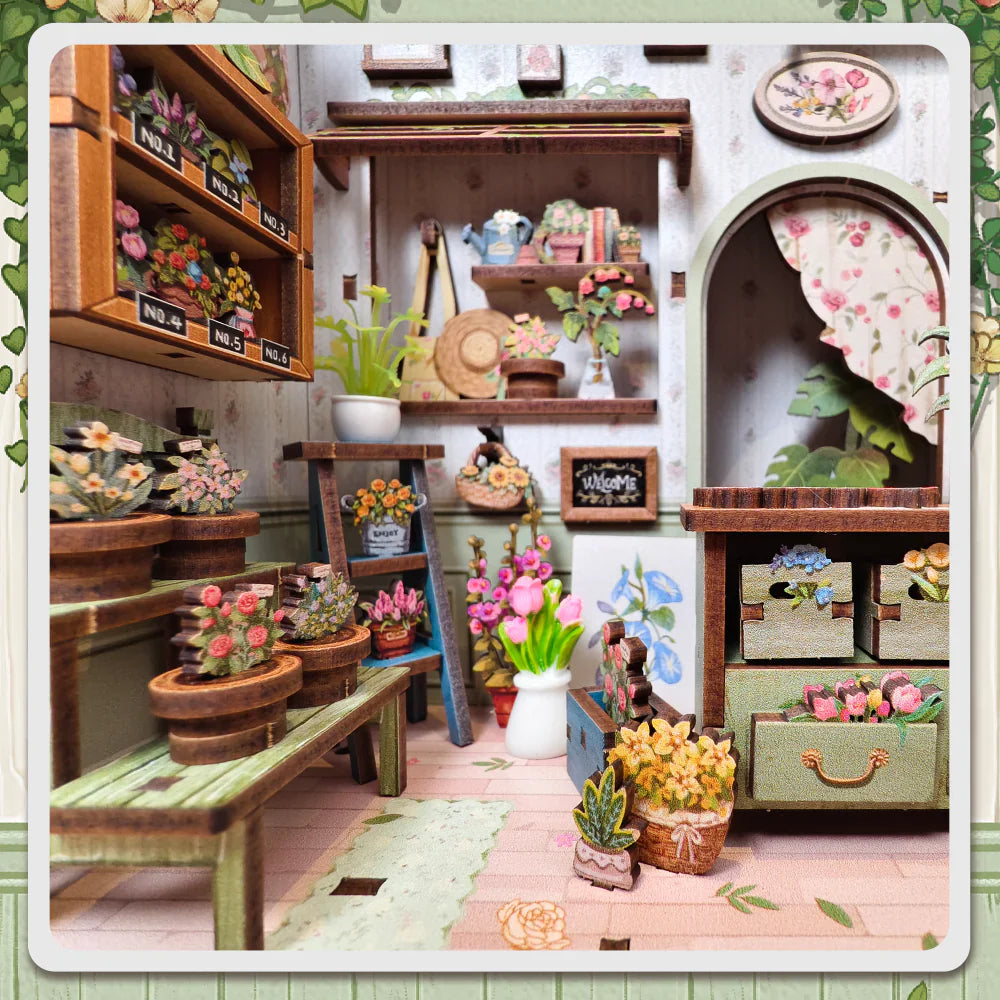 Champs-Élysées Florist | Book Nook-bouwpakket