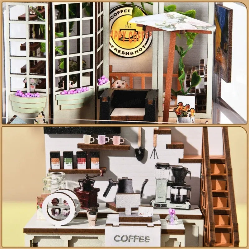 Coffee Garden | Book Nook-bouwpakket