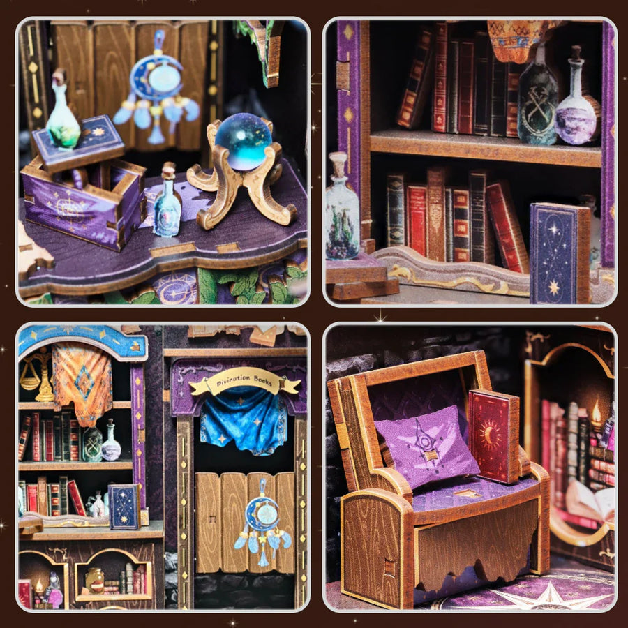 A bookshop with a celestial character
