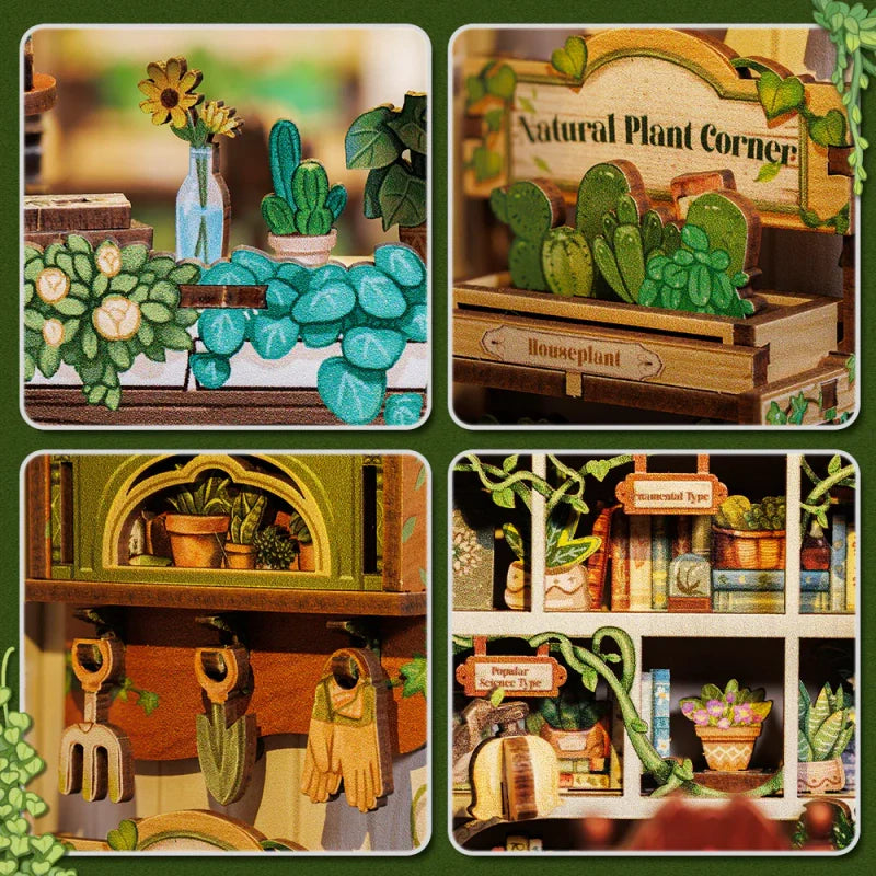 Kit Book Nook Green Life Bookshop