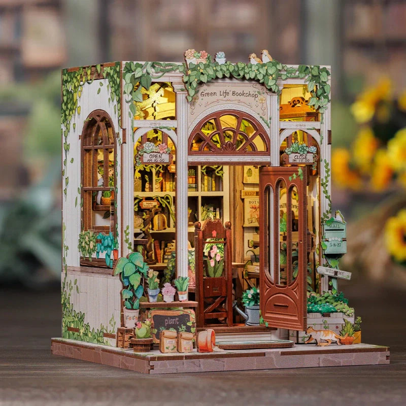 Book Nook Kit - Green Life Bookshop