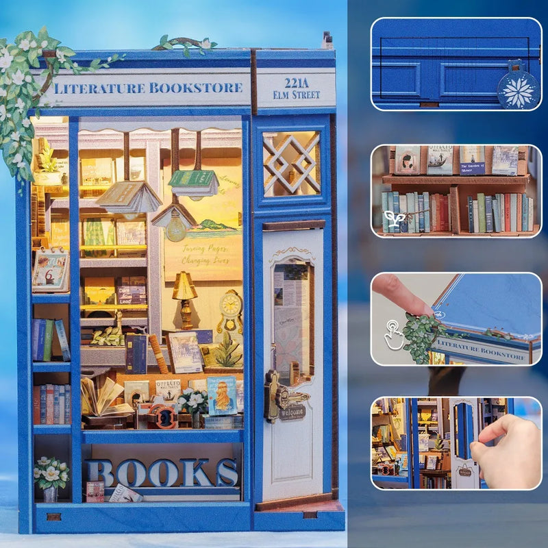Literature Bookstore | Book Nook-bouwpakket