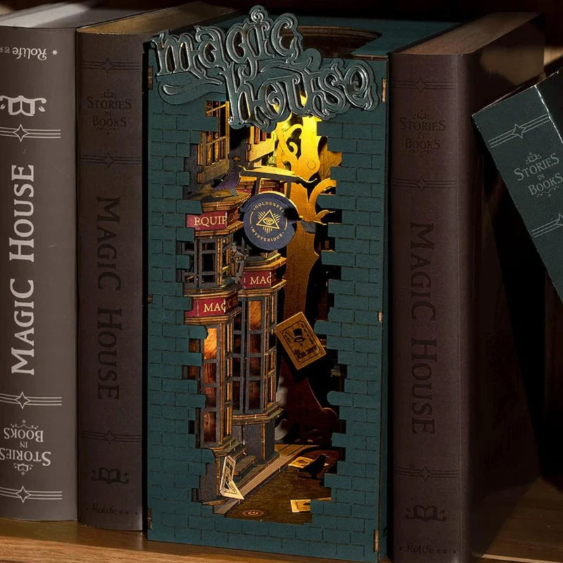 Kit de Book Nook Maison magique