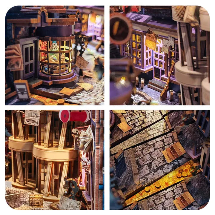 Magic Night Alley | Book Nook-bouwpakket