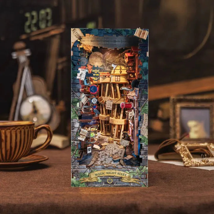 Magic Night Alley | Book Nook-bouwpakket
