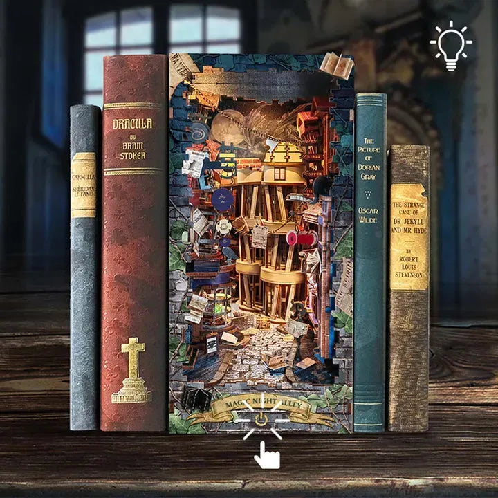 Magic Night Alley | Book Nook-bouwpakket