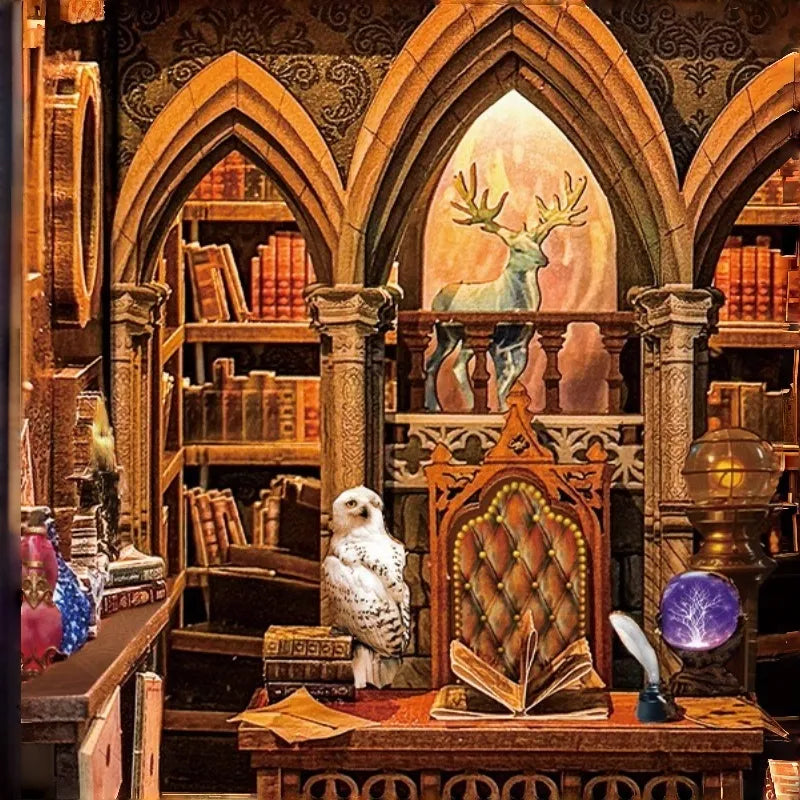 Kit Book Nook Bureau magique