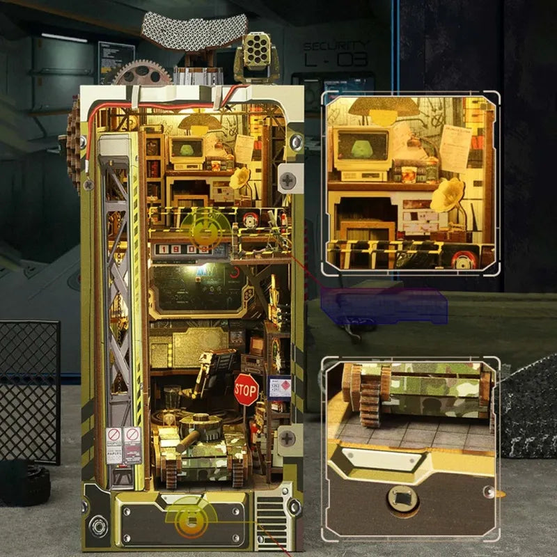 Military Base | Book Nook-bouwpakket