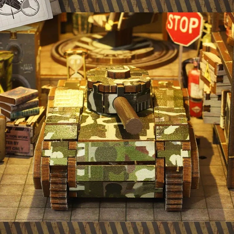 Military Base | Book Nook-bouwpakket