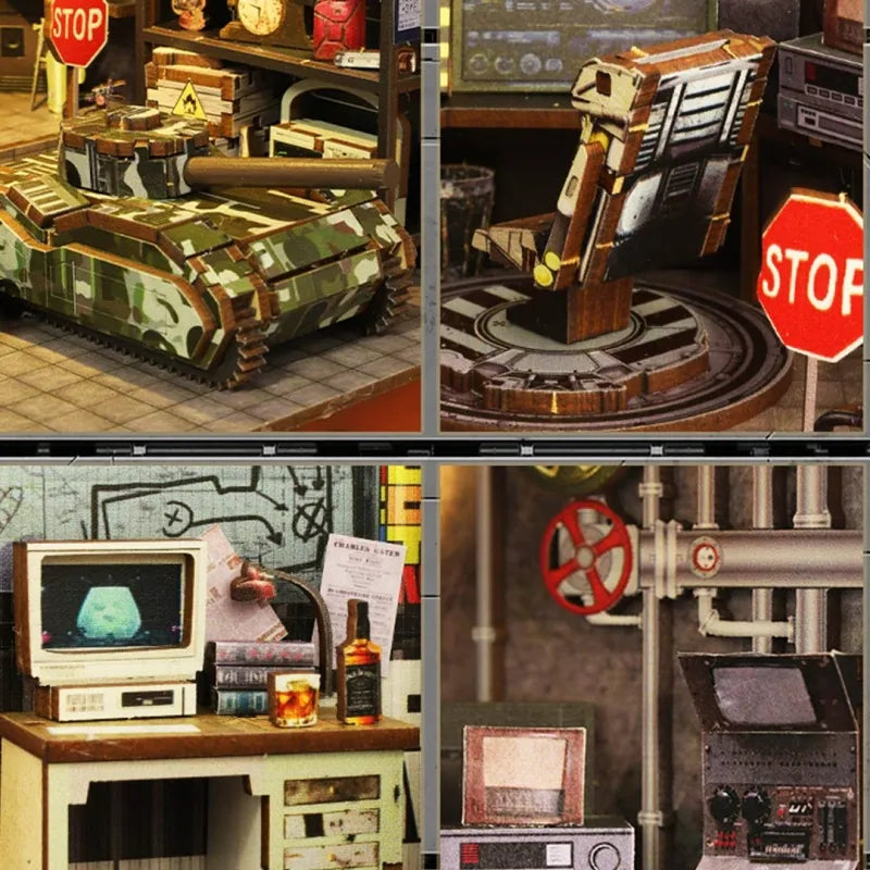 Military Base | Book Nook-bouwpakket