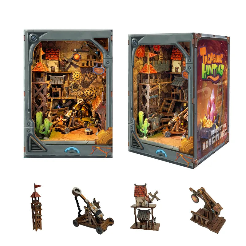 Mining Zone Fortress | Book Nook-bouwpakket