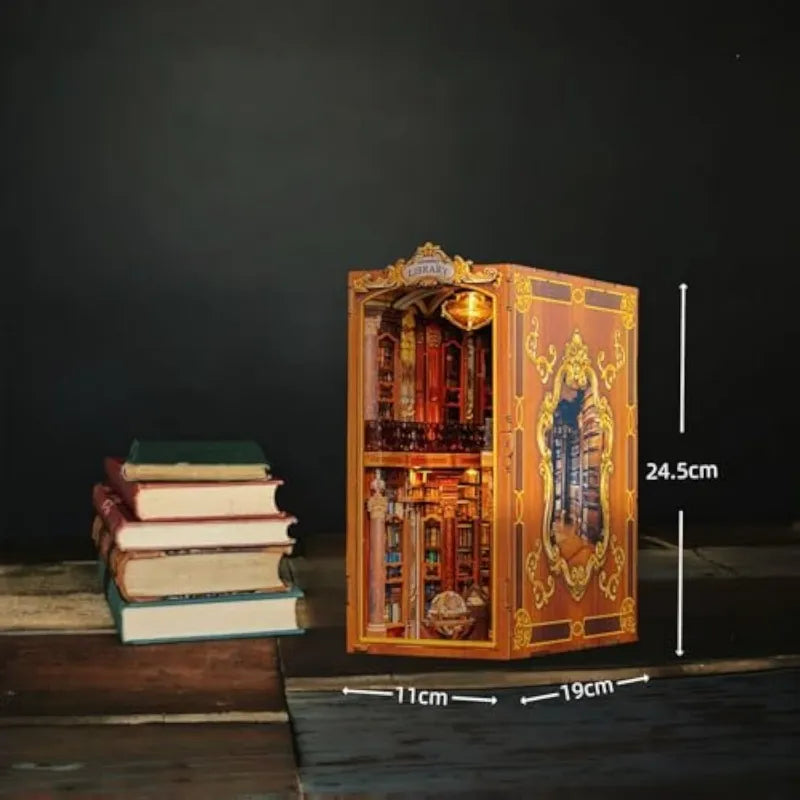 Kit Book Nook Bibliothèque du monastère