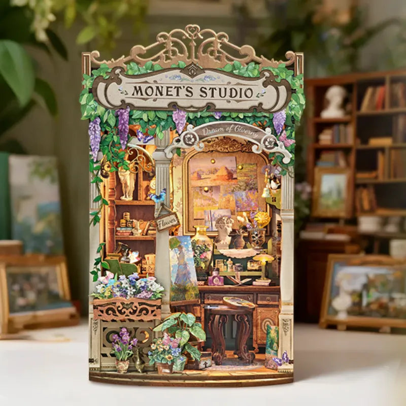 Monet's Impression book nook kit – detail view 5