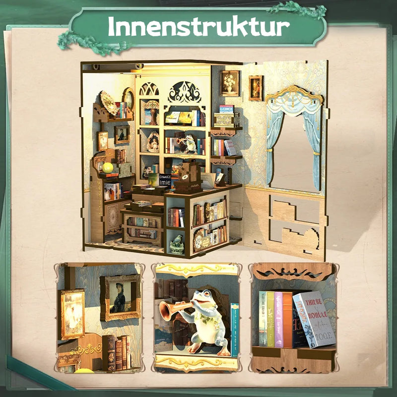 Muse Bookstore | Book Nook-bouwpakket