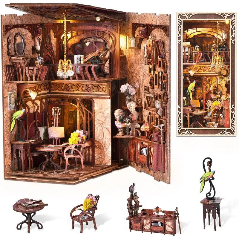 Painter's Day at Dusk | Book Nook-bouwpakket
