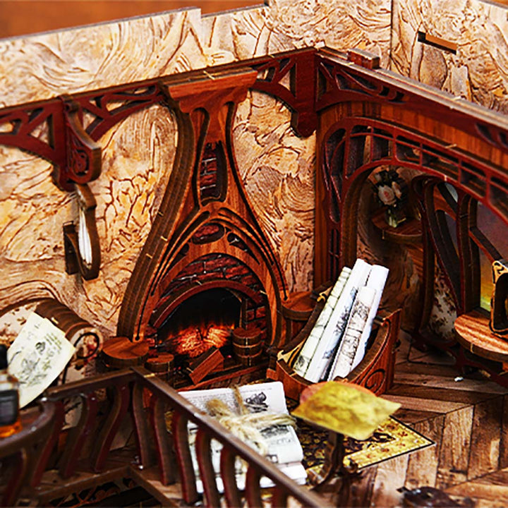 Painter's Day at Dusk | Book Nook-bouwpakket