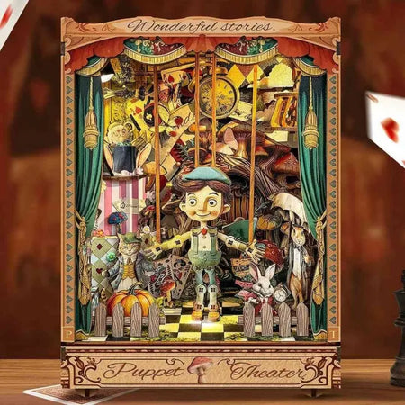 Puppet's Adventure | Book Nook-bouwpakket