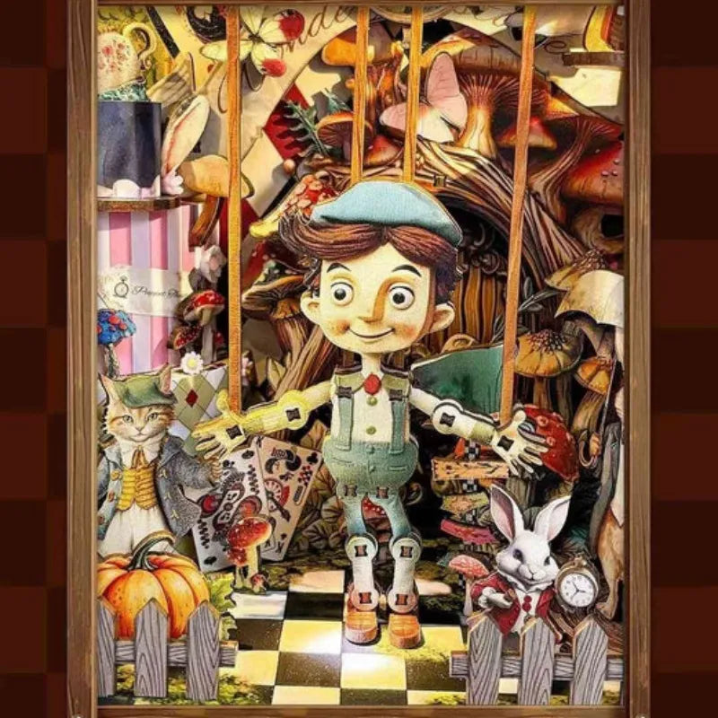 Puppet's Adventure | Book Nook-bouwpakket