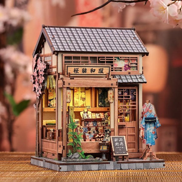 Sakura O Kimono Shop | Book Nook-bouwpakket