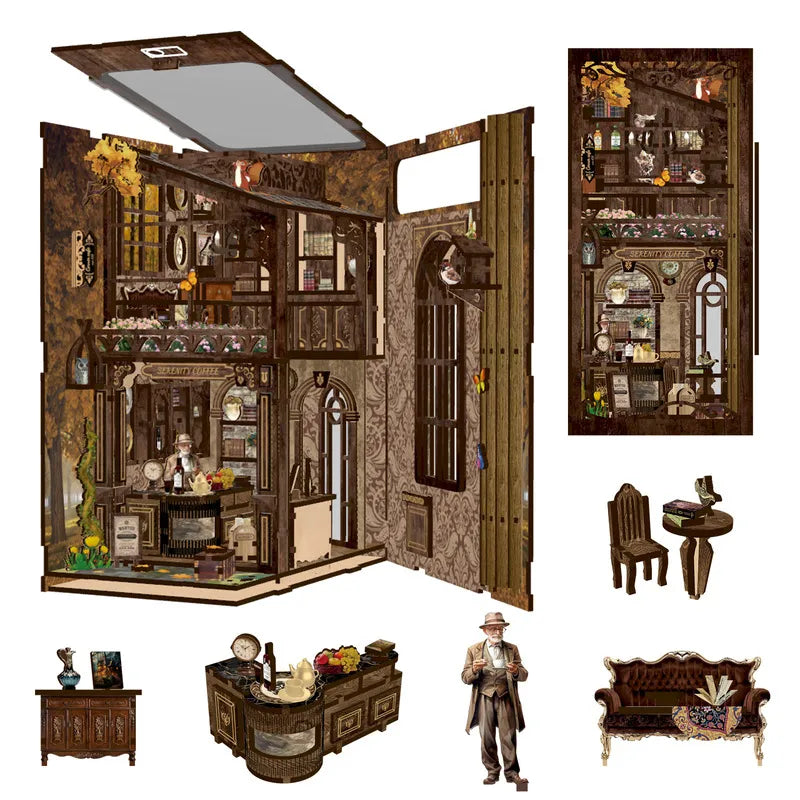 Serenity Coffee House | Book Nook-bouwpakket