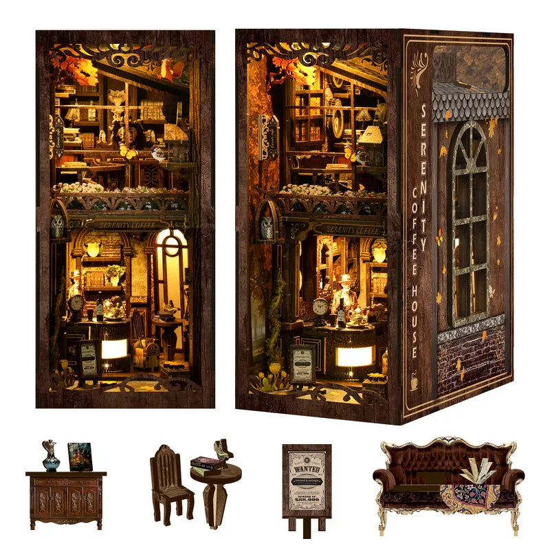 Serenity Coffee House | Book Nook-bouwpakket