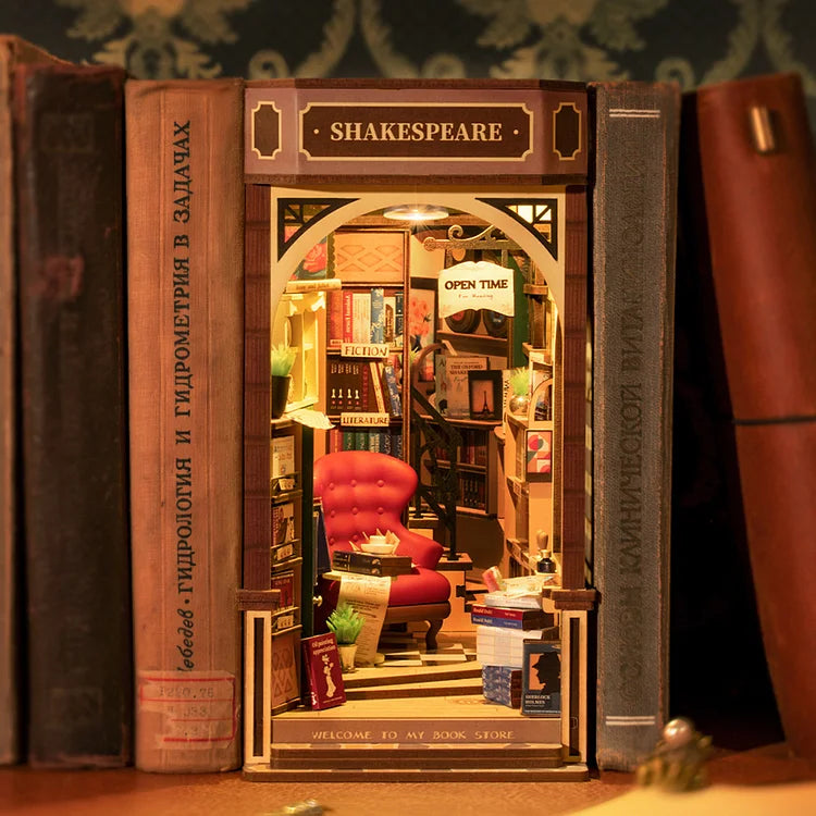 Shakespeare | Book Nook-bouwpakket