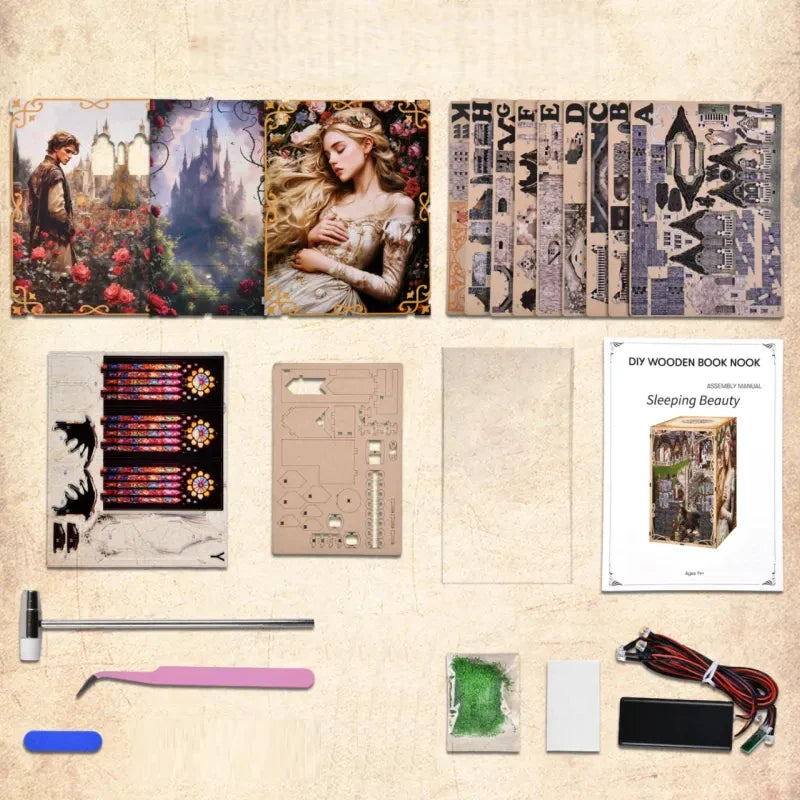 Sleeping Beauty | Book Nook-bouwpakket