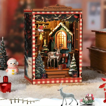 Snow Realm Pavilion | Book Nook-bouwpakket