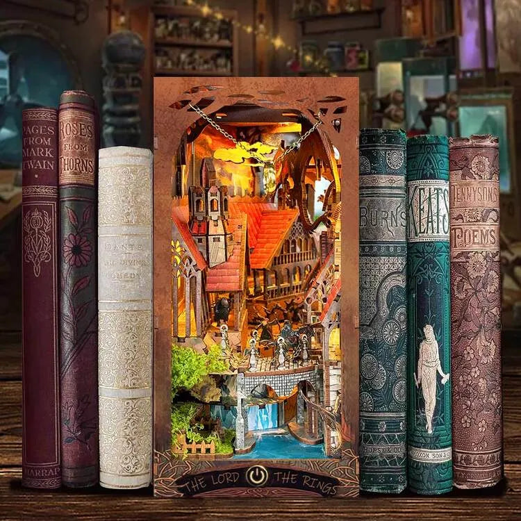 Book Nook - Spirit Valley of the Magic Ring | inspired by Lord of the Rings