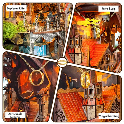 Book Nook - Spirit Valley of the Magic Ring | inspired by Lord of the Rings