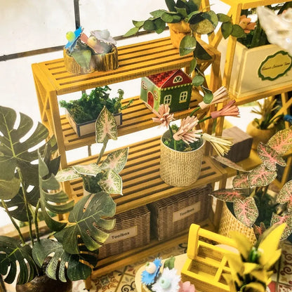 Miniature House - Sunshine Flower House