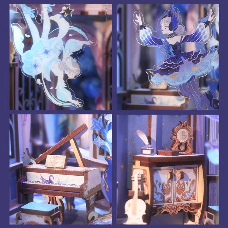 Book Nook - Swan Dream