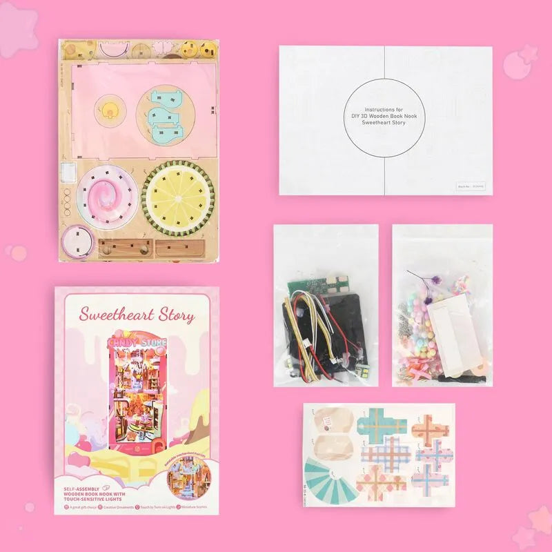 Sweetheart Story | Book Nook-bouwpakket