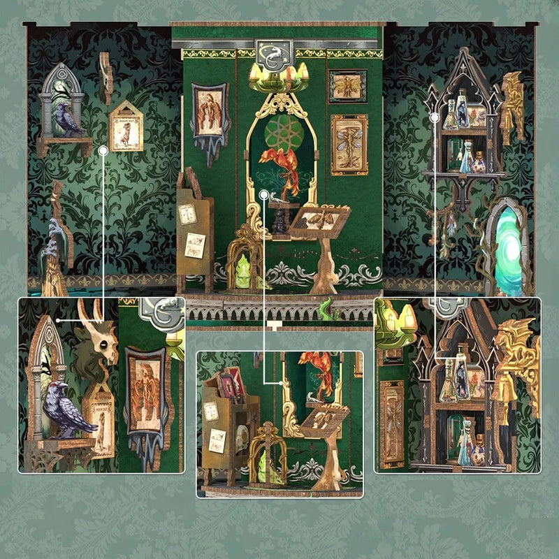 Kit Book Nook L'herbier des ténèbres