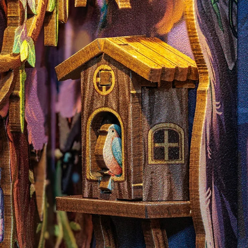 Kit Book Nook de la grâce de la forêt