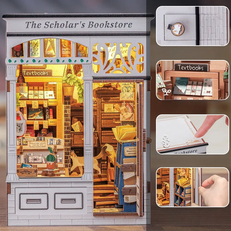 Kit Book Nook Librairie du chercheur