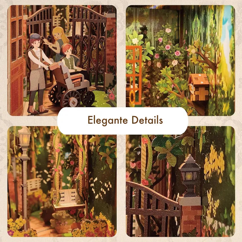 Kit Book Nook Le Jardin secret