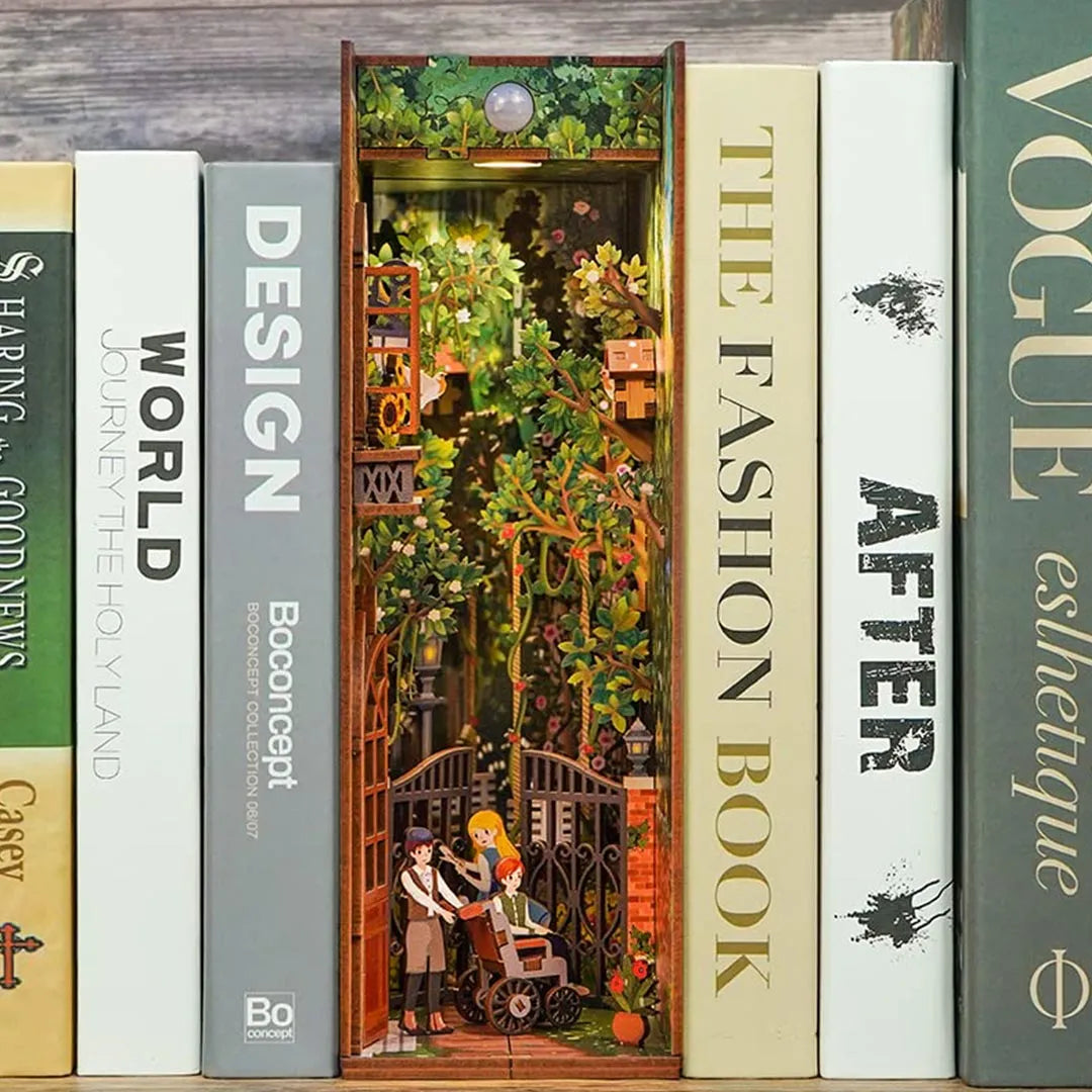Kit Book Nook Le Jardin secret
