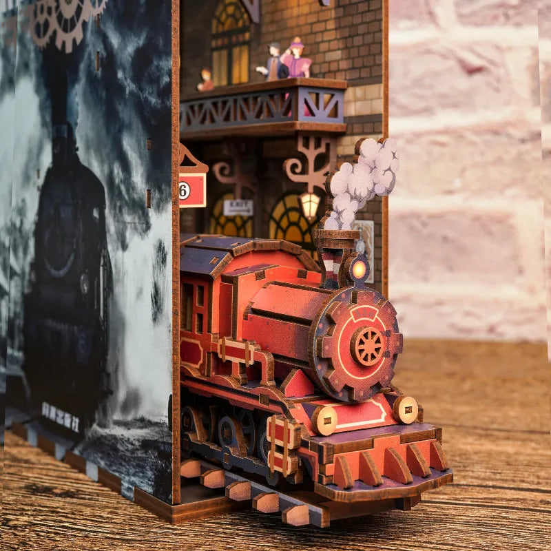 Kit Book Nook L’Âge de la vapeur