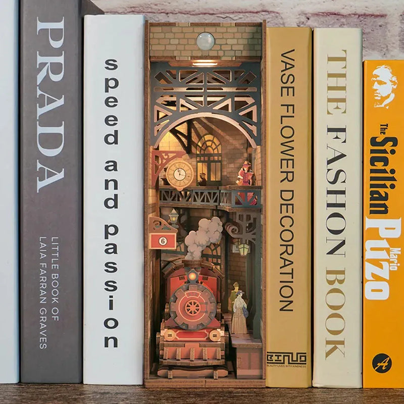 Kit Book Nook L’Âge de la vapeur