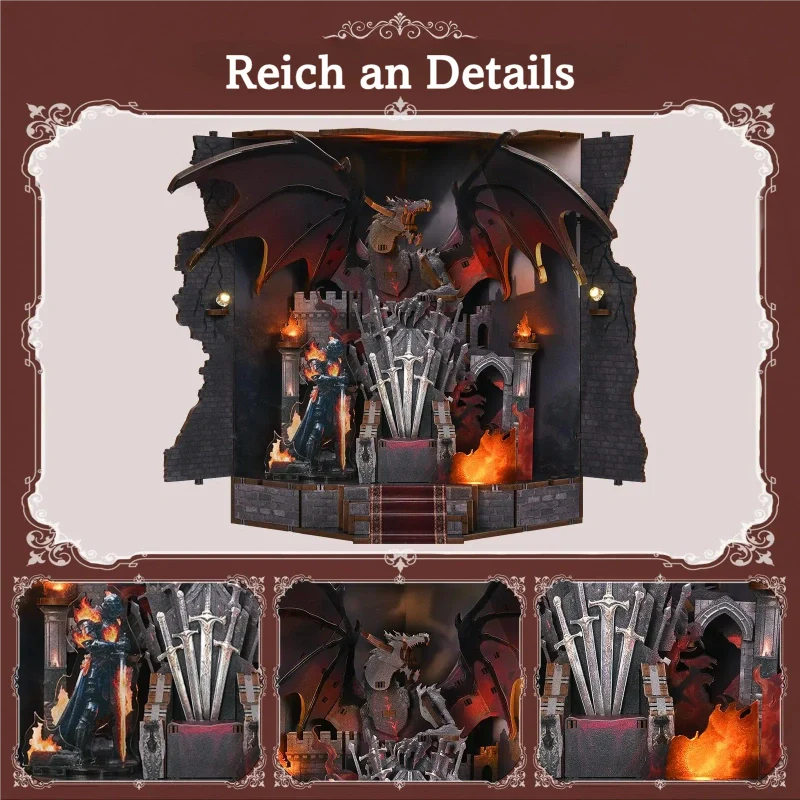 Throne of Blade | Book Nook-bouwpakket