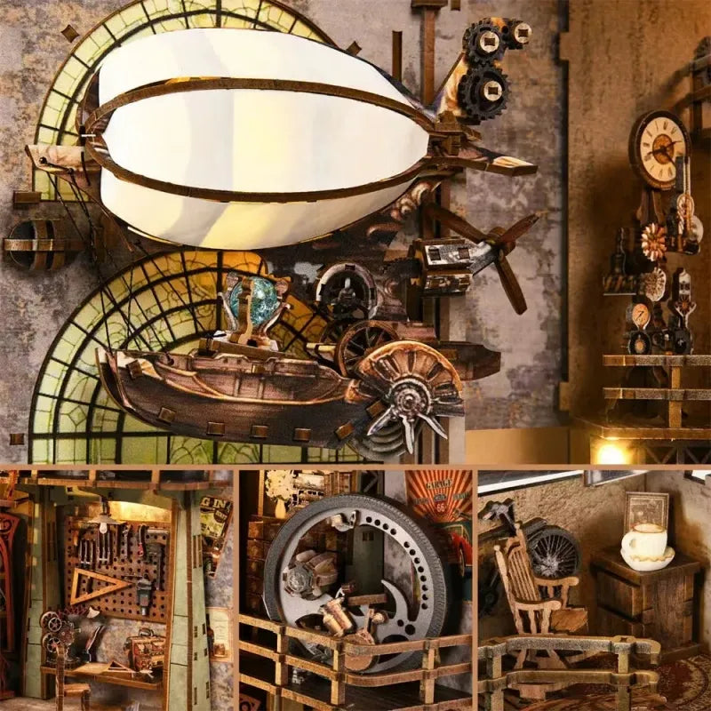 Uncle Peter’s Warehouse | Book Nook-bouwpakket